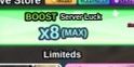 Boost Private Server Luck x8 (12 Hours)