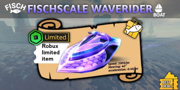 Buy Item Fish Fishscale Waverider Boat | Fish Fisch 3957150 | itemku