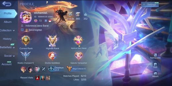 Mobile Legends GG Account
