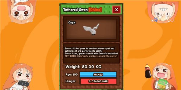 Titan Swan | Grow A Garden