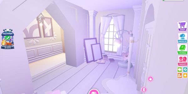 Adopt me family house themed Beige Coquette