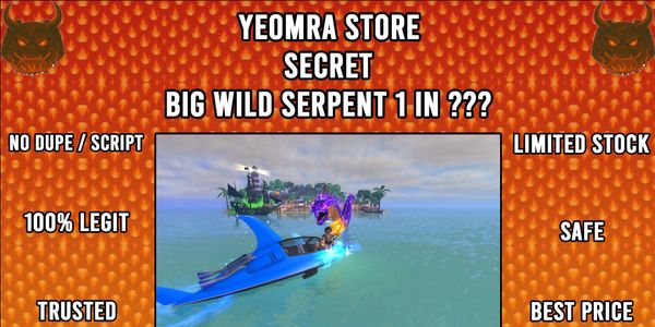 SECRET FISH IT! BIG WILD SERPENT 1 IN ???
