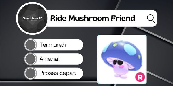 Mushroom Friend (Pet) R Ride - Adopt Me Pet (Gamestore FD)