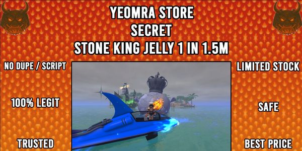 SECRET FISH IT! STONE KING JELLY 1 IN 1.5M