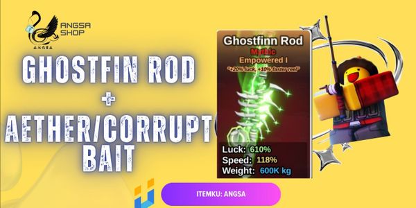 Akun Ghostfin + Aether/Corrupt Bait + Bonus Coin + Bonus Secret Fish sacrifice!