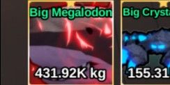 BIG MEGALODON - FISH IT