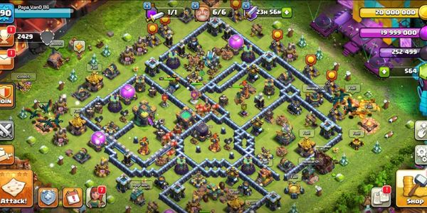 TH14 XP 190 HERÓI FORTE DEFESA E TROPAS FORTES EQUIPAMENTO TOP