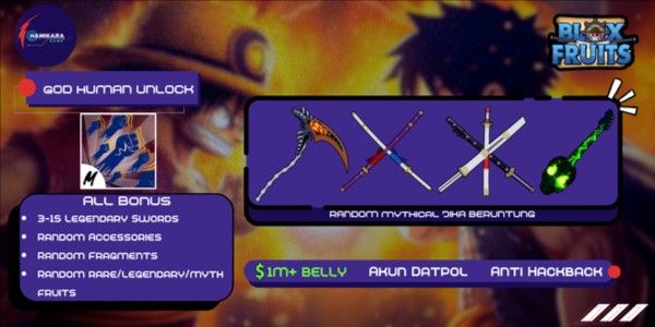 AKUN BLOX FRUIT (MAX LEVEL UPDATED)