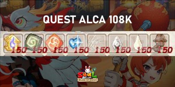 Quest Alcanez 108K ( 108.000 Fame )