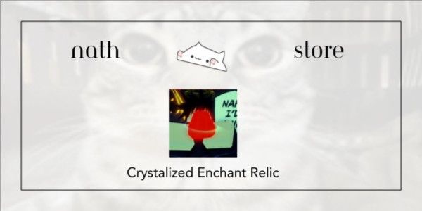 Buy Item Crystalized Enchant Relic Fisch 3219710 | itemku