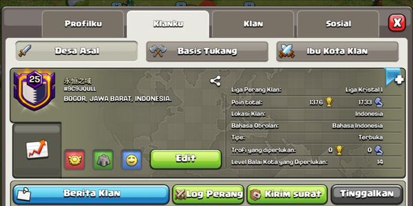 Clan Level 25
