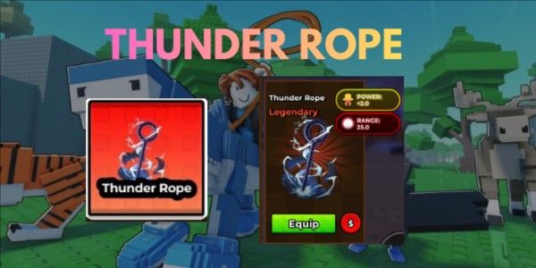 THUNDER ROPE | RAISE ANIMALS | LASSO