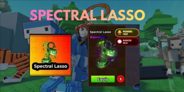 SPECTRAL LASSO | RAISE ANIMALS