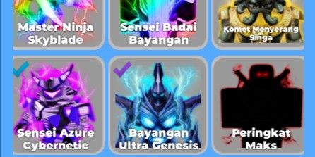 ACCOUNT GG ALL MAX NINJA LEGENDS CHEAP WITH ALL ELEMENT+PET OP