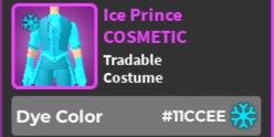 World Zero I Ice Prince #11CCEE