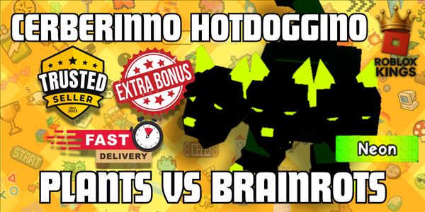 Cerberinno Hotdoggino ± $32k/s (Limited) - Neon | BONUS ++