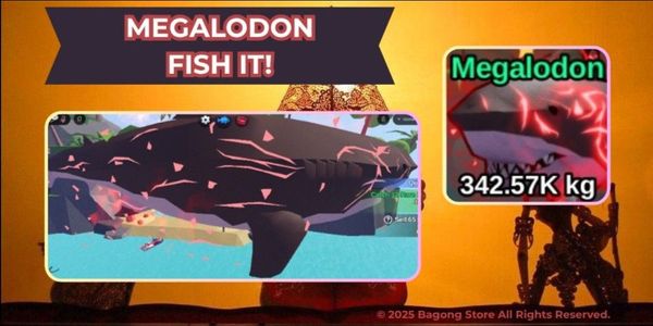 Buy Fish FISH IT! ^MEGALODON^ SECRET Fish It! 3917474 | itemku