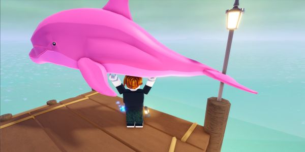 Pink Dolphin is a cute fish