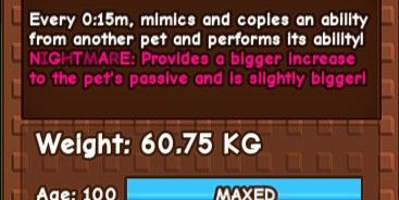 MIMIC 15S NIGHTMARE