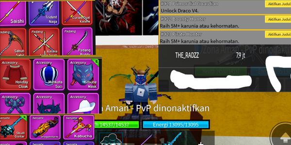 #AKUN PVP BLOX FRUIT