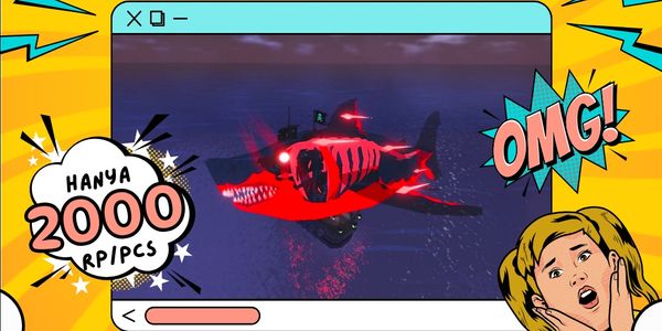 Sparkling Shiny Phantom Megalodon