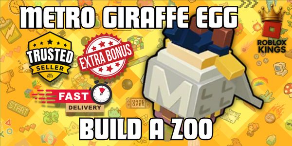 Metro Giraffe Egg (Event Mutation) | BONUS ++