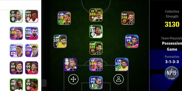 Akun Bigtime Messi x Pack Neymar n Show Time Ruben Dias