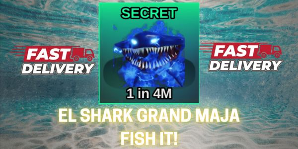 EL SHARK GRAND MAJA | SECRET | FISH IT!