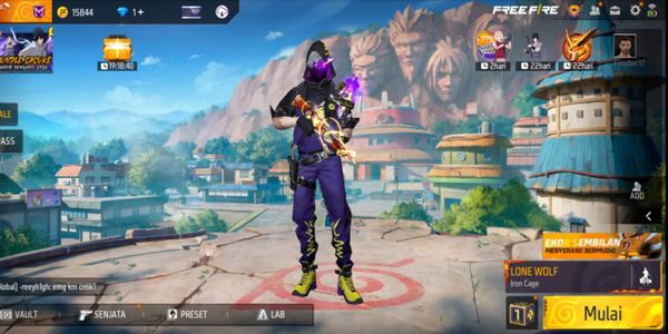 New Free Fire Account Level 20+