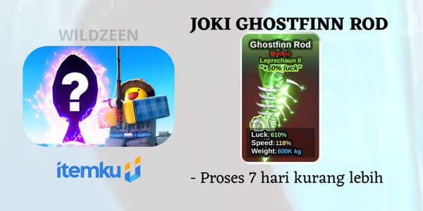 JOKI GHOSTFINN ROD - FISH IT