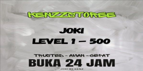 Joki level 1 - 500 (per level)