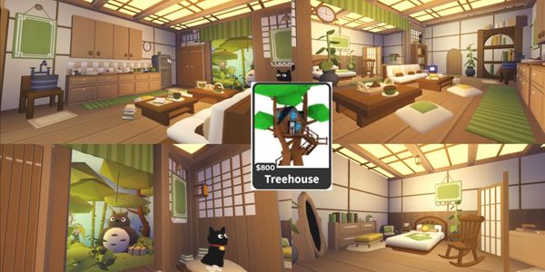 Ghibli Totoro Treehouse Adopt Me
