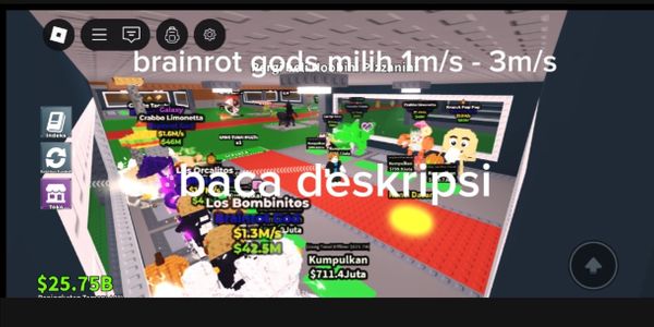 brainrots god gacha  400k - 2.6m/s pasti dapet brainrot yang mutasi
