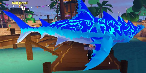 Frostborn Shark (Secret) | Fish It!