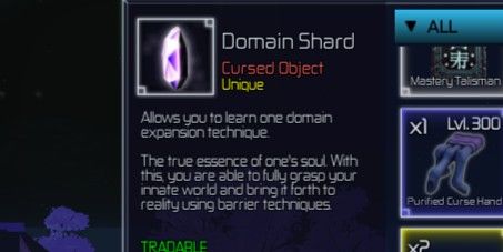 Domain shard