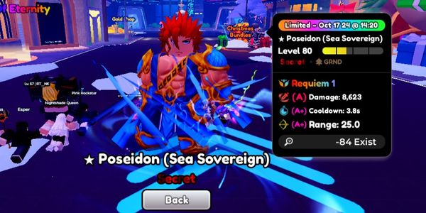 Poseidon (Sea Sovereign) (Evo) Requim Good Stat
