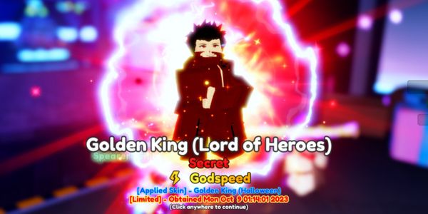 Golden King (Lord Of Heroes)/Gilgamesh Evo