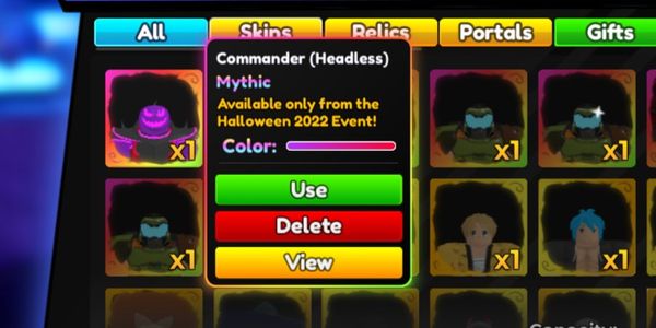 Erwin/Commander Headless Skin
