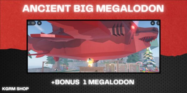Big Ancient Megalodon - Fisch (random mutation)