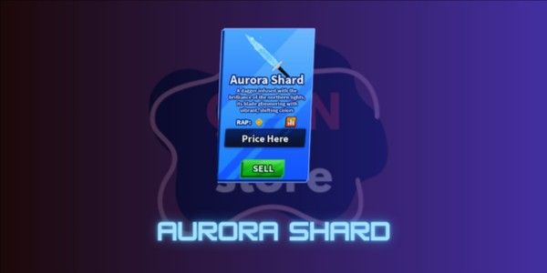 UNIQUE SWORD | Aurora Shard | Blade Ball RBL