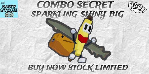 Long Pike-Mustard-Banana | Sparkling, Shiny, Big | Secret | Combo Package | Fish