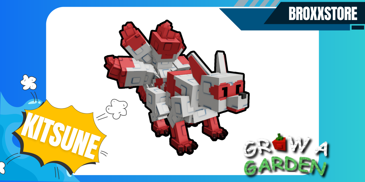 Kitsune | Prismatic Pet | Grow A Garden - Roblox
