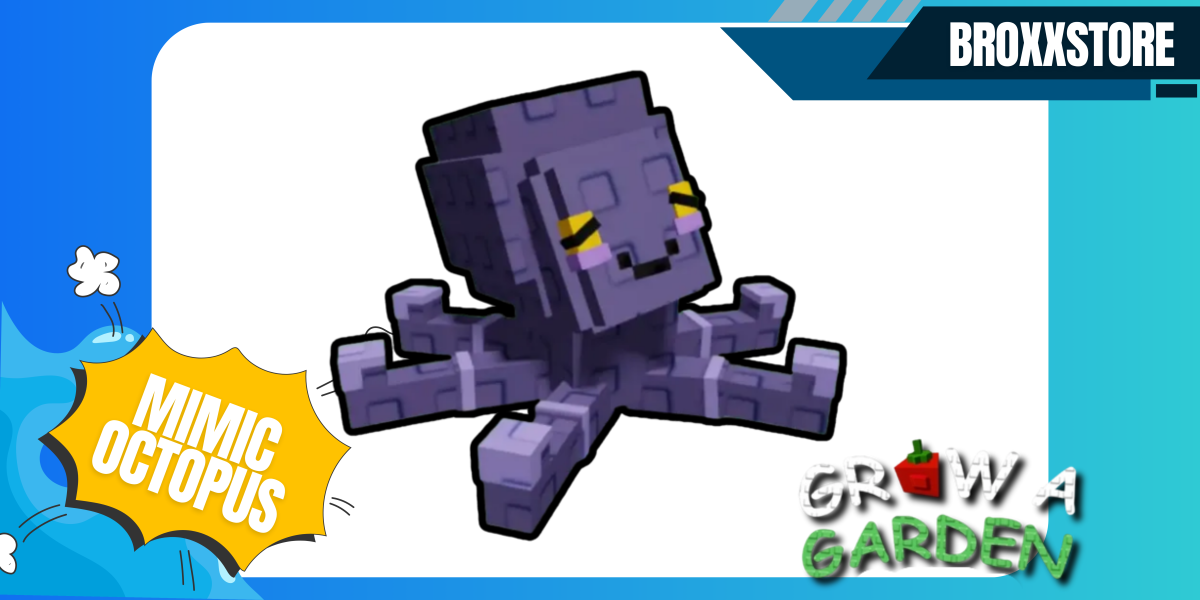 Nightmare Huge Mimic Octopus 60Kg+ | CD 15s With Med Toy | Mutate Huge Mythical Pet | Grow A Garden - Roblox