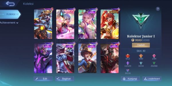 collector yss valentine fanny lance epic roger epic harley epic moskov epic kagura epic laila blazing