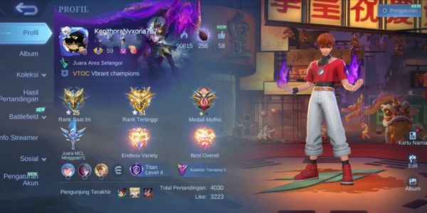 Mobile Legends account