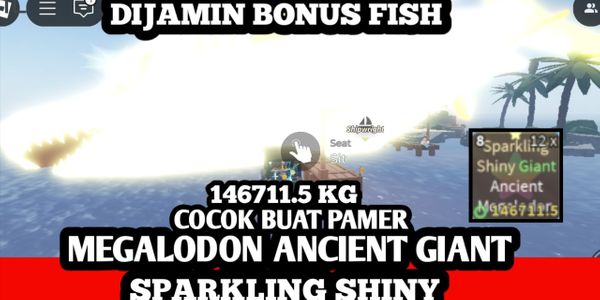 Megalodon Ancient SPARKLING SHINY GIANT (146711.5kg)