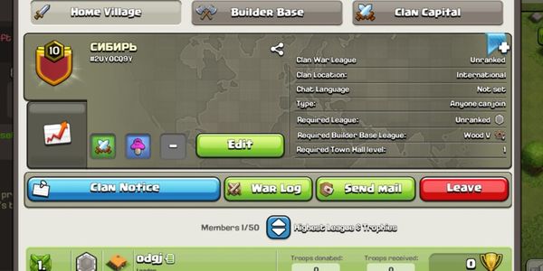 	Clan Level 10