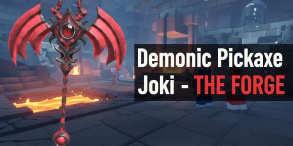 Joki Demonic Pickaxe - THE FORGE