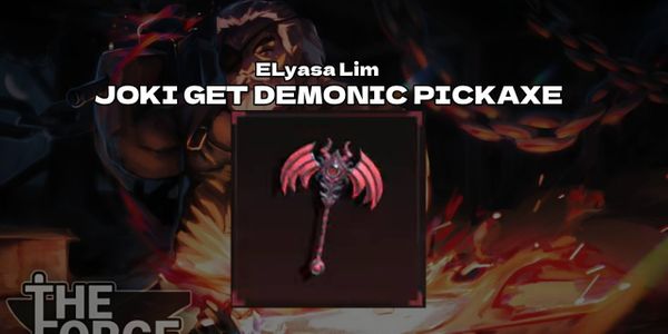 Joki Get Demonic Pickaxe The Forge