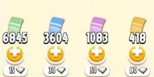 3 Colorful Vouchers